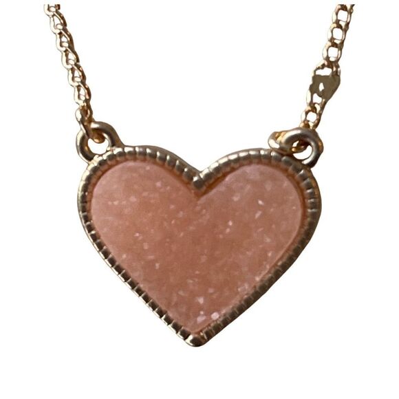 Indigo Authority Elliana Pave Heart + Earring Set NIB - Picture 3 of 7